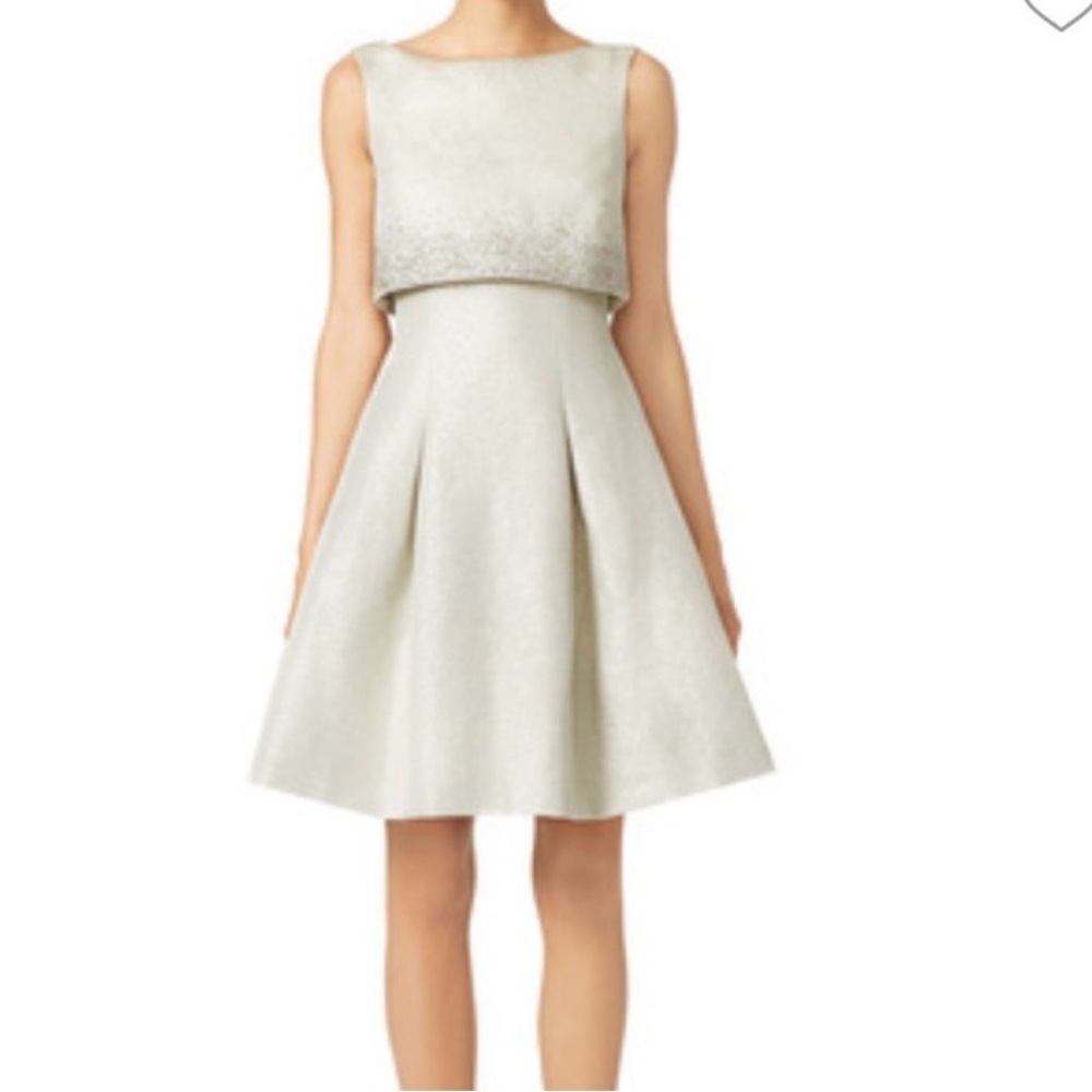Pamella Roland Mini Dress $540 Orig Retail